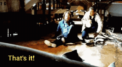 Man Sitting On Floor GIF