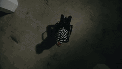 Man Sitting Spinning Chair Disappear GIF