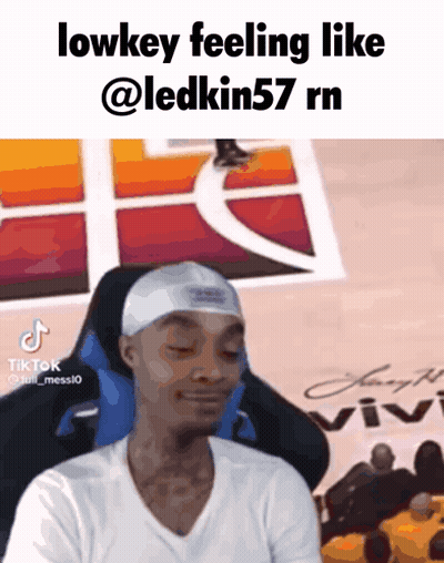 Man Sitting With Eyes Closed Feeling Lowkey GIF