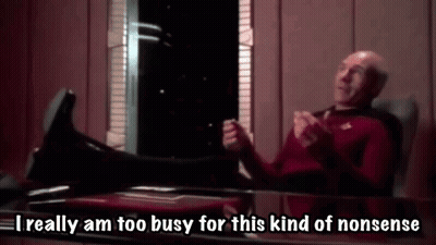 Man Sitting With Feet Up Says I Really Am Too Busy For This Kind Of Nonsense GIF