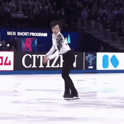 Man Skating In Front Of Citizen Sign GIF
