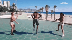 Man Skipping Rope Fast GIF