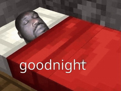 Man Sleeping In Bed Saying Goodnight GIF