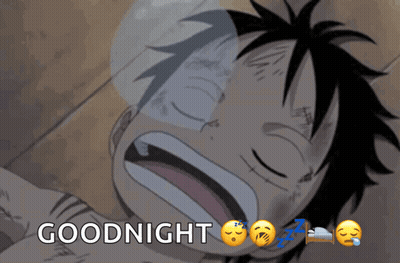 Man Sleeping Saying Goodnight GIF