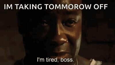 Man Sleeping With Taking Tomorrow Off GIF