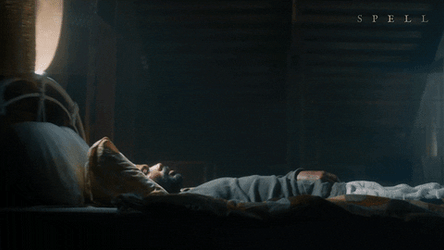 Man Slowly Falling Asleep GIF