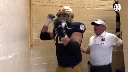 Man Smack Wall To Play Like A Champion GIF