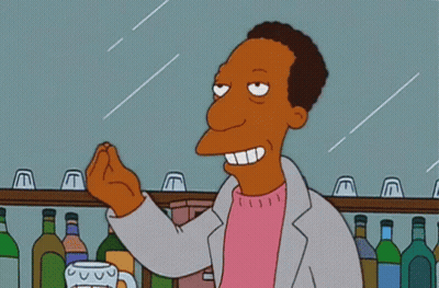 Man Smelling Bottles GIF