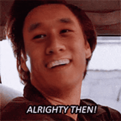 Man Smiling Alrighty Then GIF