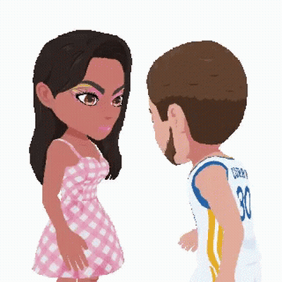 Man Smiling And Touching Another's Head GIF