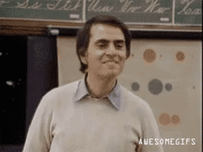 Man Smiling At Awesomegifs Chalkboard GIF