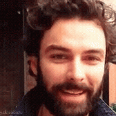 Man Smiling Close Up GIF