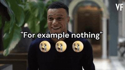 Man Smiling For Example Nothing GIF