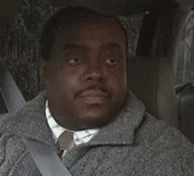 Man Smiling In Car Back Seat GIF