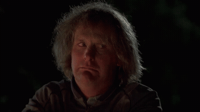 Man Smiling In Dark GIF