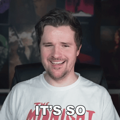 Man Smiling in T-Shirt Saying It's So