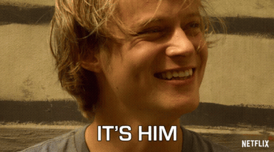 Man Smiling It's Him GIF