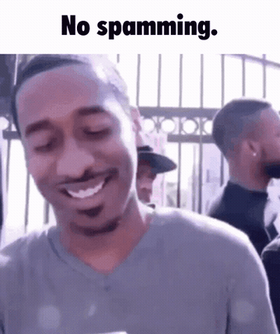 Man Smiling No Spamming GIF