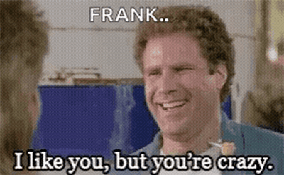 Man Smiling Saying Frank I Like You GIF