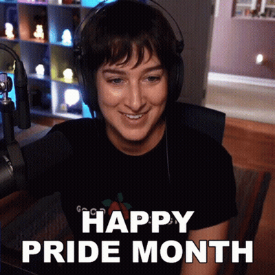 Man Smiling With Headphones And Microphone GIF
