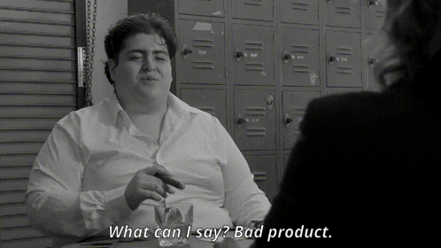 Man Smoking Cigar What Can I Say Bad Product GIF