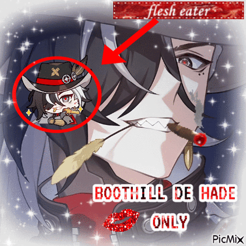 Man Smoking Cigar With Boothill De Hade Only GIF