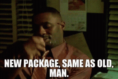Man Smoking Cigarette New Package Same As Old GIF