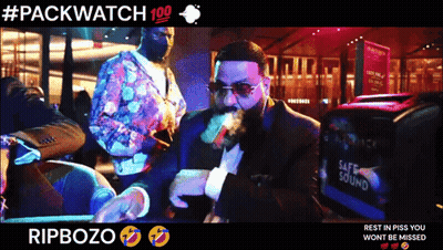 Man Smoking Cigarette #Packwatch 100 GIF