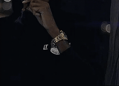 Man Smoking Cigarette With Watch