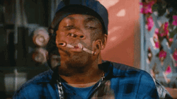 Man Smoking Getting Dizzy GIF