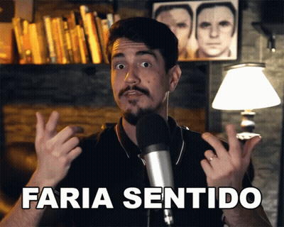 Man Speaking Into Microphone Faria Sentido GIF