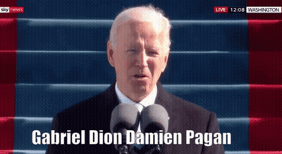 Man Speaking Into Microphone Gabriel Dion Damien Pagan GIF