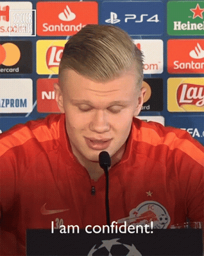 Man Speaking Into Microphone I Am Confident GIF