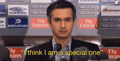 Man Speaking Into Microphone I Think I Am A Special One GIF