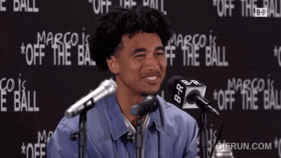 Man Speaking Into Microphone Marco Is Off The Ball GIF