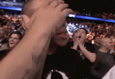 Man Speaking Into Microphone Saying I Agree With This GIF