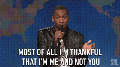 Man Speaking Into Microphone Saying Most Of All I'm Thankful GIF
