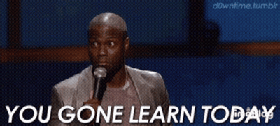 Man Speaking Into Microphone Saying You Gone Learn Today GIF
