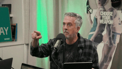 Man Speaking Into Microphone GIF