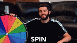Man Spin The Spinning Wheel GIF