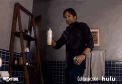 Man Spray Smelly Toilet Air Freshener GIF
