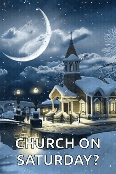 Man Standing At Podium In Church GIF