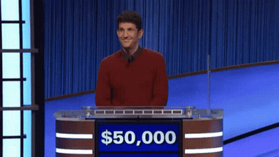 Man Standing At Podium Saying $50,000 GIF