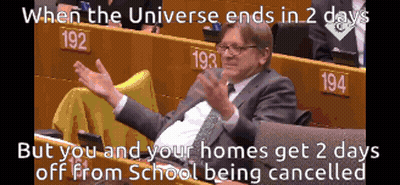 Man Standing Before Crowd GIF