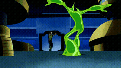 Man Standing Before Green Monster GIF