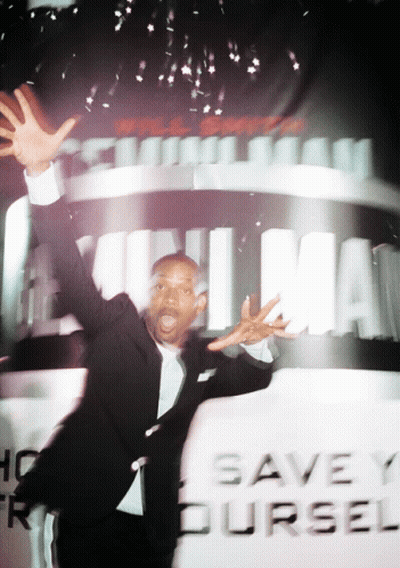 Man Standing Before Save Yourself Sign GIF