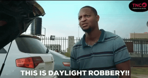 Man Standing By Car Hood Open Daylight Robbery GIF