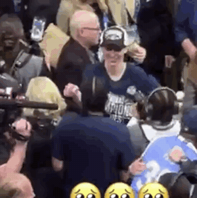 Man Standing In Crowd GIF