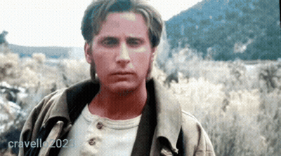 Man Standing In Field With 2023 GIF