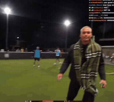 Man Standing In Front Of Bags Saying He Tryna Ignore It GIF